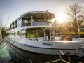 Modernes Schiff "Möwe" am Halterner See. Informieren Sie sich über Schifffahrt Haltern am See Preise für unvergessliche Erlebnisse.