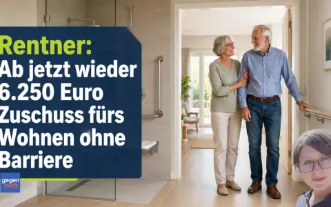 Rentner erhalten 6.250 Euro Zuschuss für altengerechtes Wohnen. Ein älteres Paar geht Arm in Arm durch einen barrierefreien Flur.