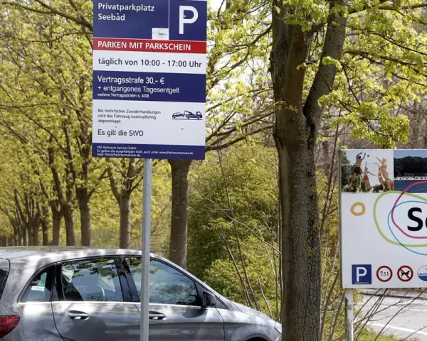 Privatparkplatz am Seebad: Parken mit Parkschein täglich von 10-17 Uhr. Halterner Stausee Parken ist hier geregelt.